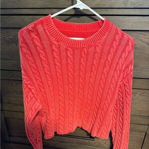 Crop sweater